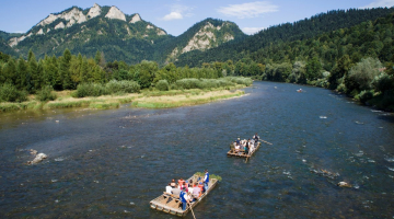 Floßfahrt im Durchbruch von Dunajec